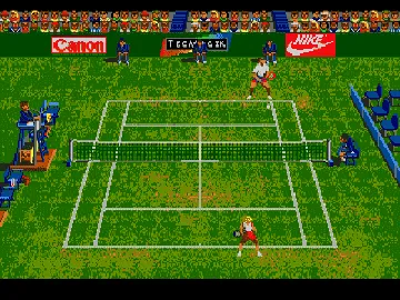 Andre Agassi Tennis (Europe) screen shot game playing